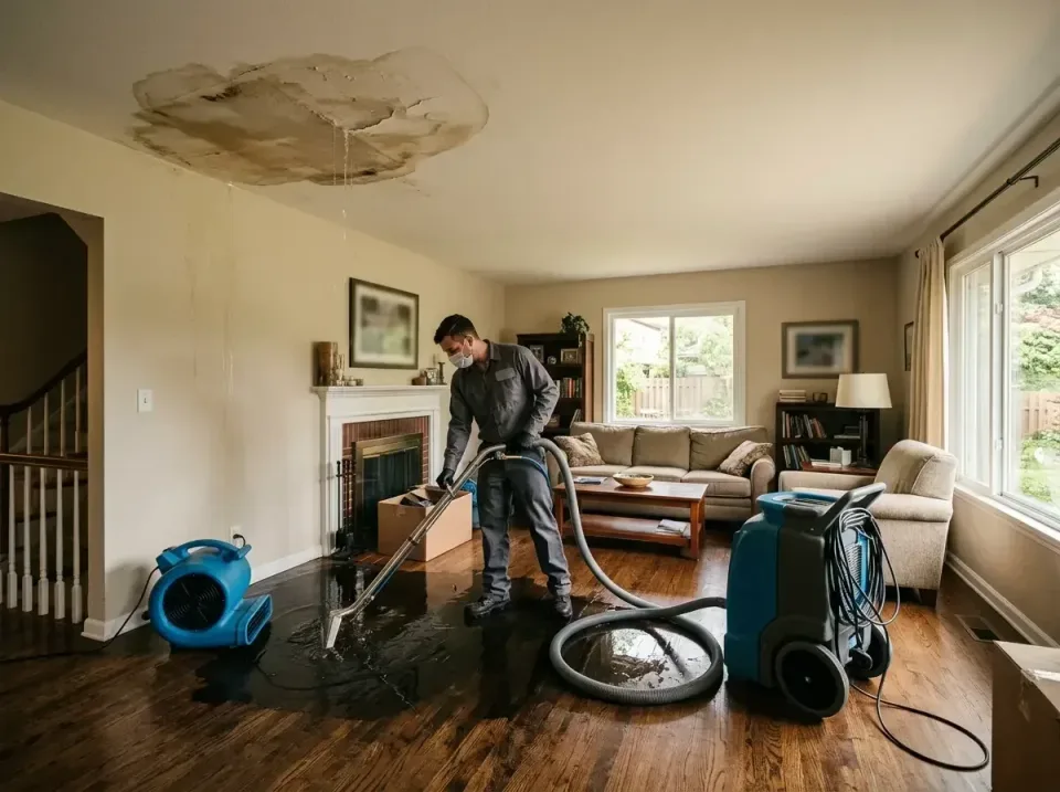 attic-pipe-burst-ceiling-drip-008 — frequently asked questions, Water Damage Restoration & Carpet Care in Winterville, NC